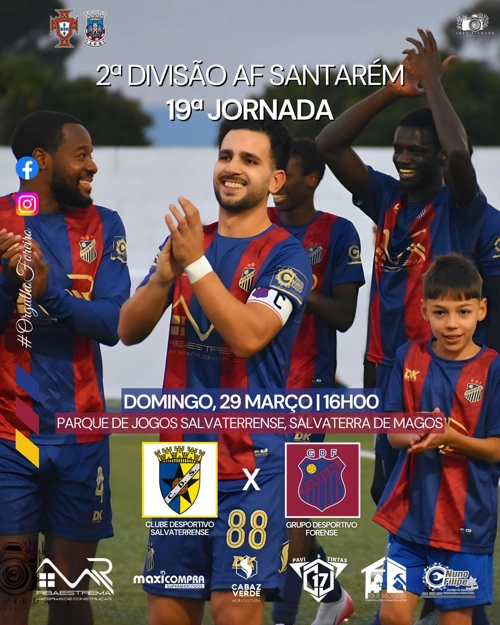 Jogo 2ª Divisão AF Santarém - 19ª Jornada