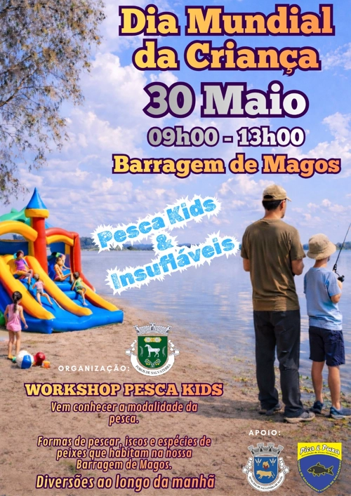 Dia Mundial da Criança - Pesca Kids e Insufláveis