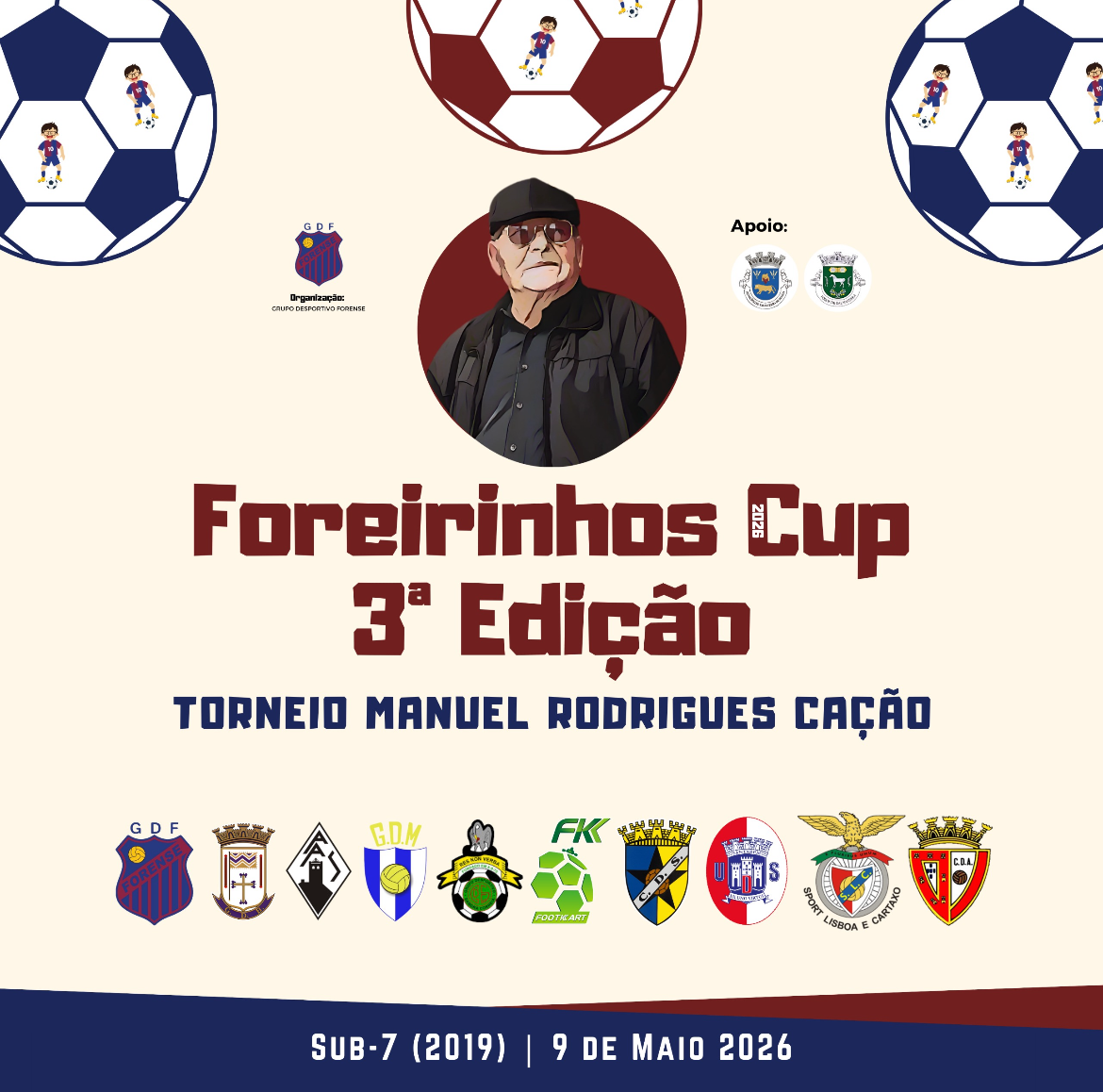 Foreirinhos Cup - Sub7 (2019) - 9 Maio 2026