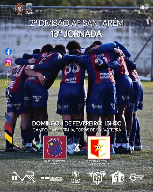 Jogo 2ª Divisão AF Santarém - 13ª Jornada