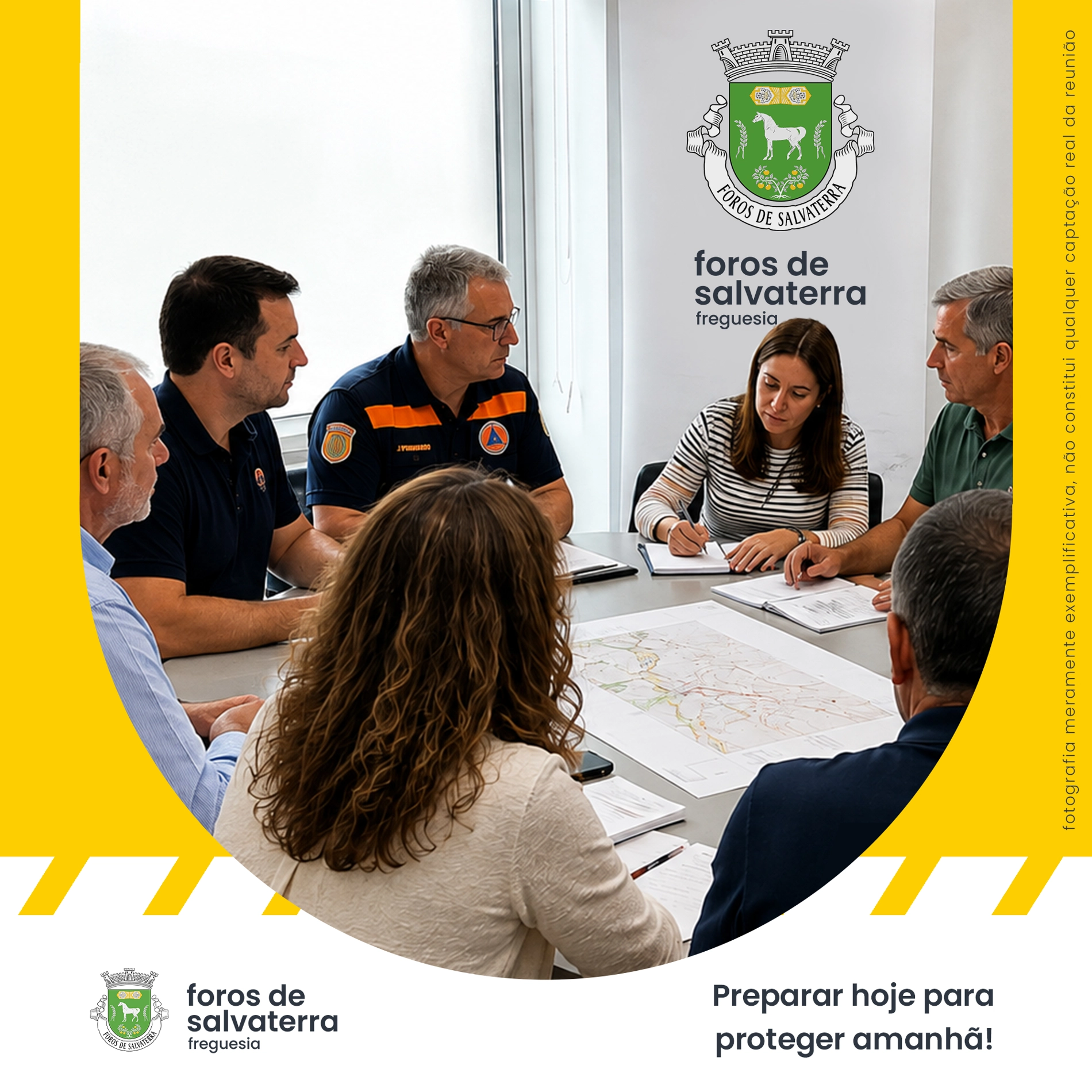 Freguesia dos Foros de Salvaterra prepara plano de apoio à população em situações de calamidade