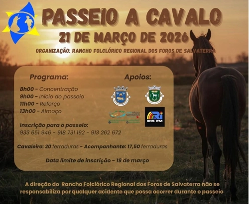 Passeio a Cavalo – Foros de Salvaterra