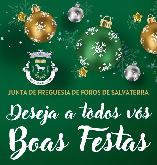 Junta de Freguesia de Foros de Salvaterra deseja a todos Boas Festas