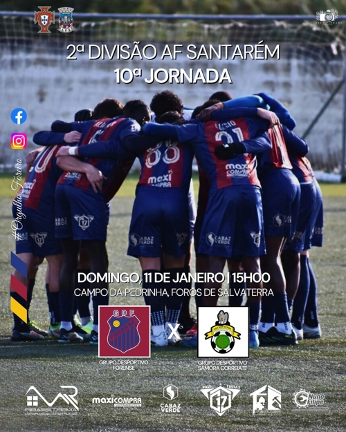 Jogo 2ª Divisão AF Santarém - 10ª Jornada