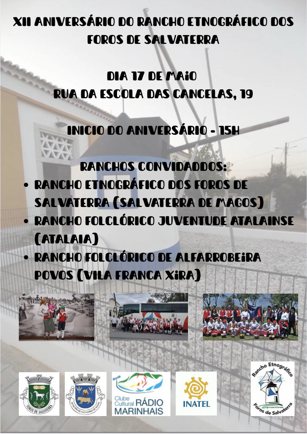 Rancho Etnográfico dos Foros de Salvaterra celebra XII aniversário