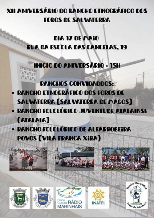 Rancho Etnográfico dos Foros de Salvaterra celebra XII aniversário